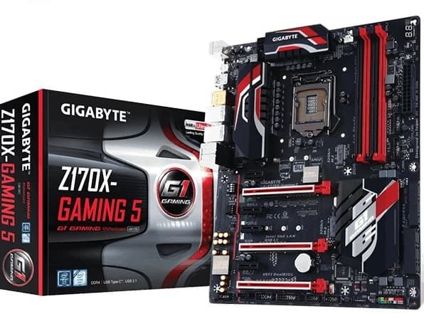 مادربرد استوک گیگابایت مدل GA-Z170X-GAMING 5