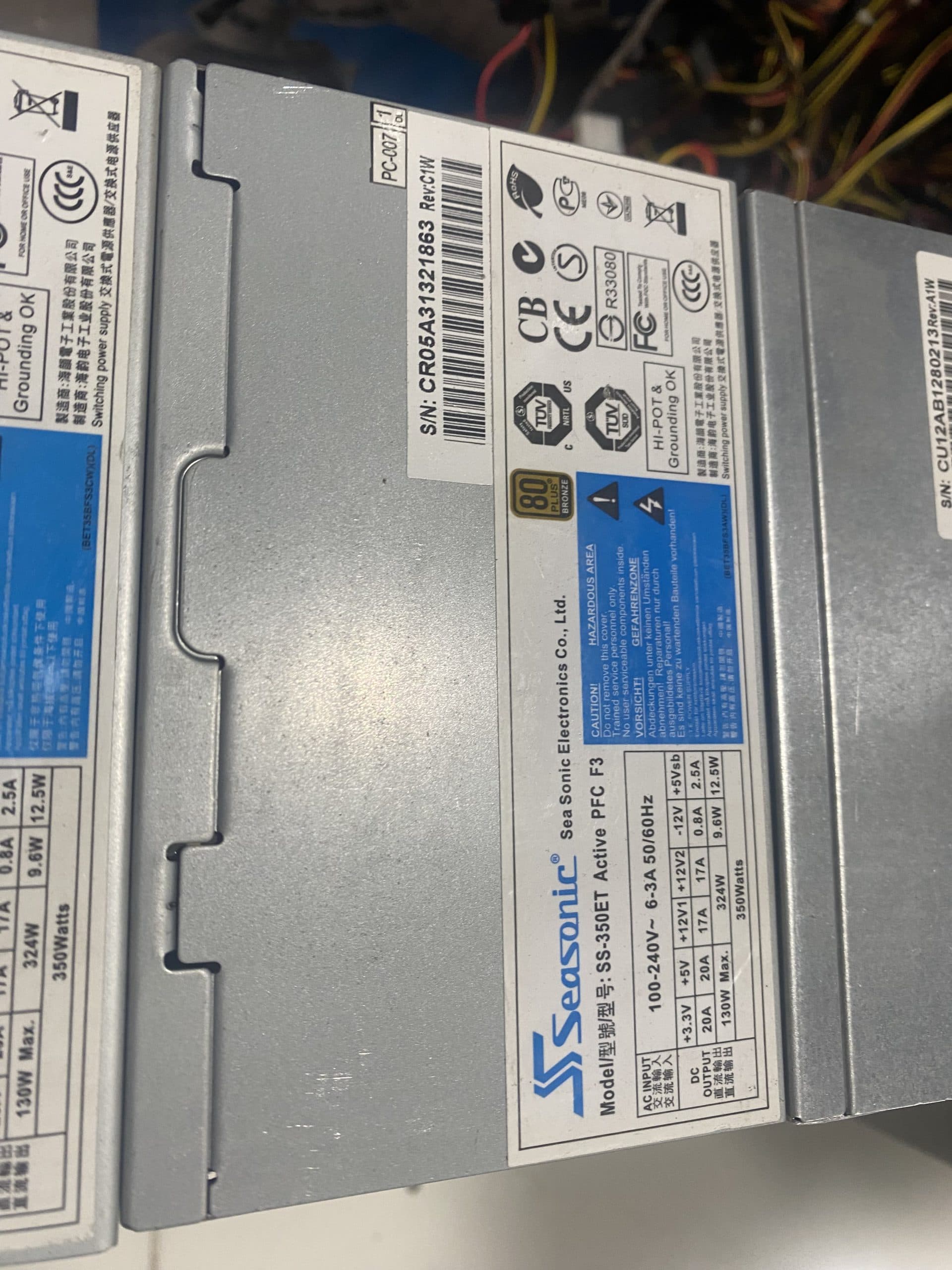 پاور استوک 350 وات سیوسونیک seasonic SS-350et