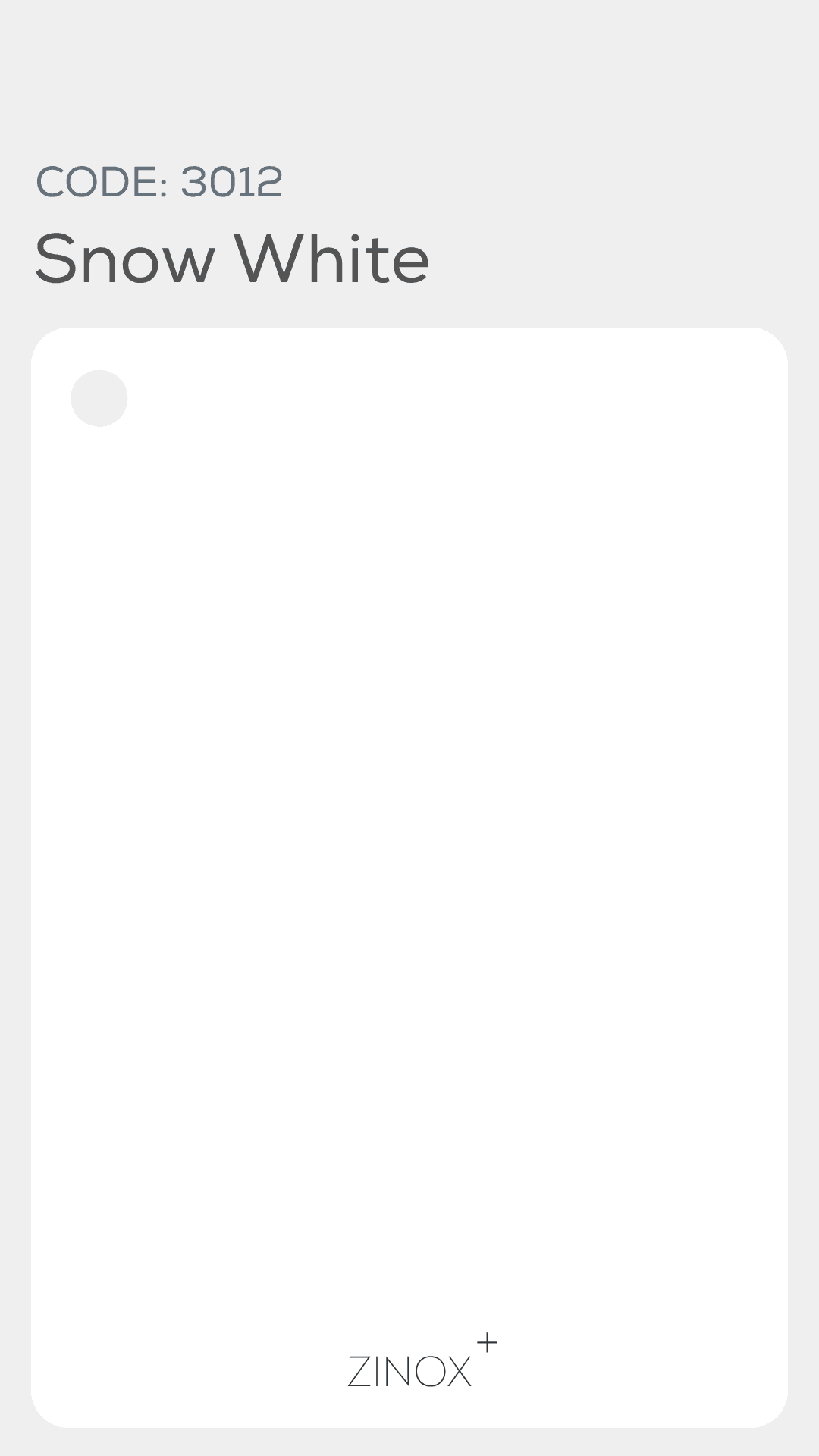 ZINOX PLUS 3012 AGT Soft Touch