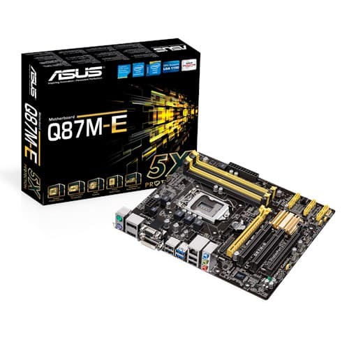 مادربورد ایسوس استوک مدل MB ASUS Q87M-E