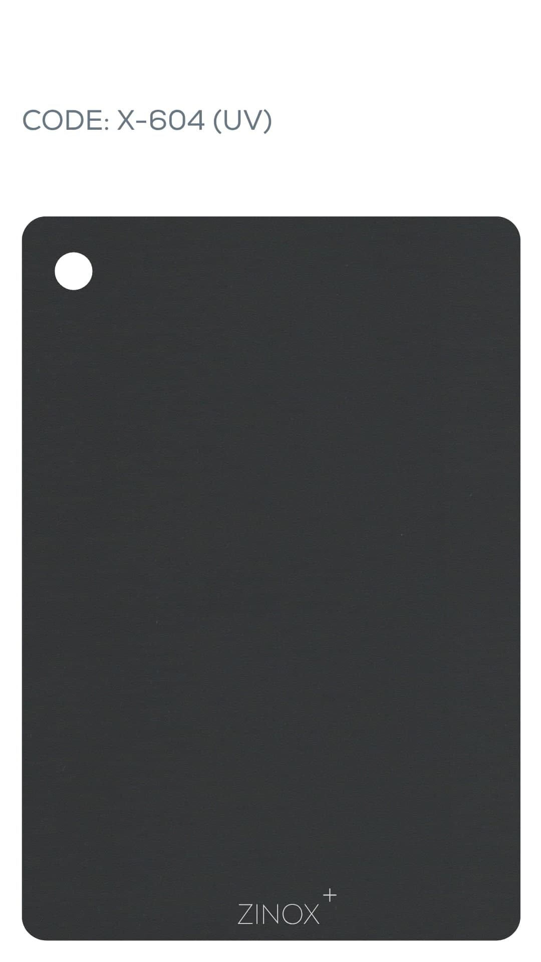 ZINOX PLUS X-604 (UV) Sand emboss