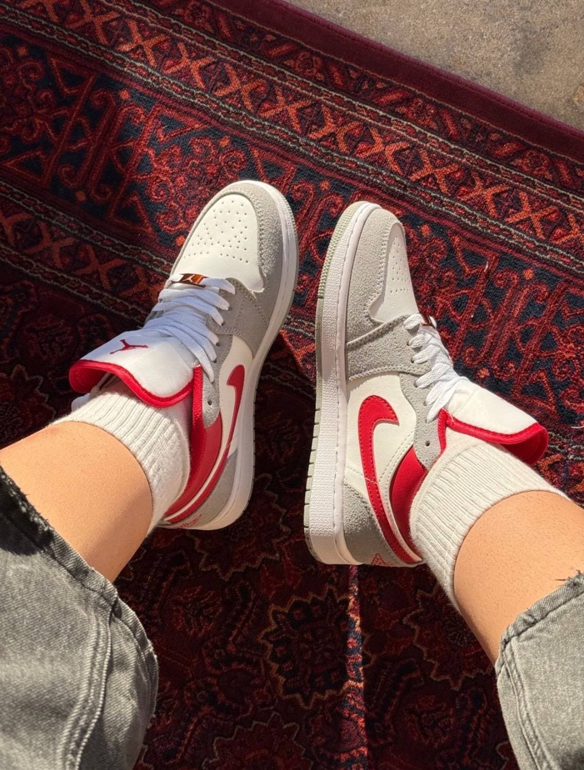 🩸👟 جردن وان | استایل خیابانی واقعی 😮‍💨🔥 — تصویر ۸
