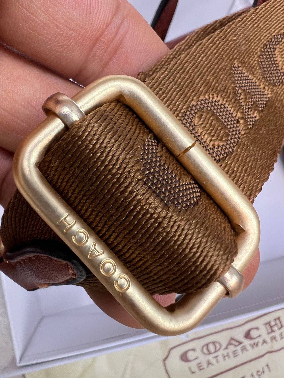 کیف زنانه Coach | کیف دستی شیک و مینیمال دو رنگ مشکی و کرم🆔 کد محصول: BG051 — تصویر ۴