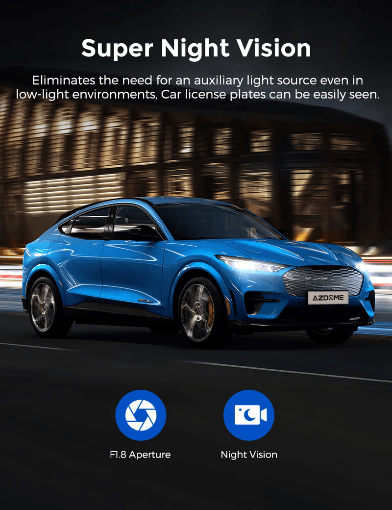 دوربین خودرو AZDOME M550 MAX new version (اورجینال با گارانتی) — تصویر ۳