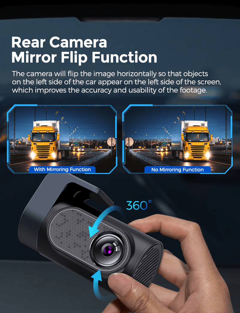دوربین خودرو AZDOME M550 MAX new version (اورجینال با گارانتی) — تصویر ۵
