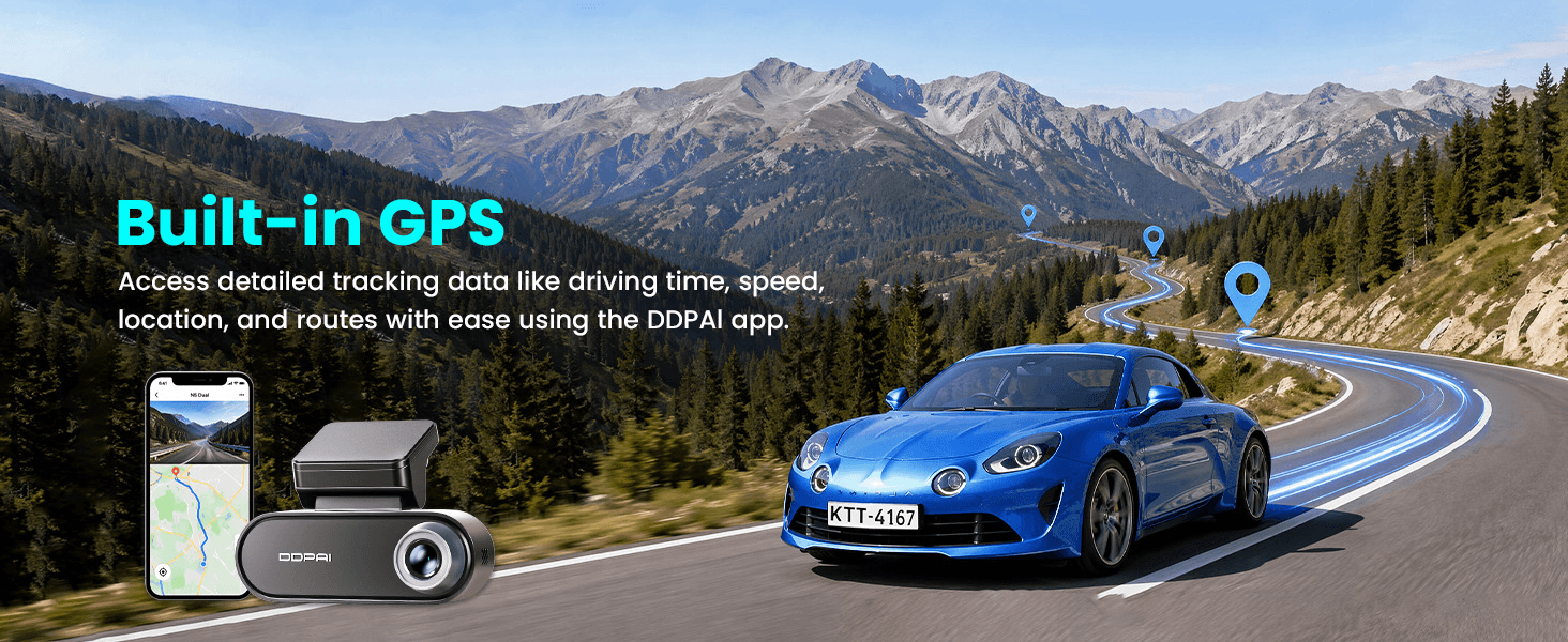 دوربین خودرو شیائومی DDPAI N5 Dual Dash Cam new version (اورجینال ارسال فوری) — تصویر ۸