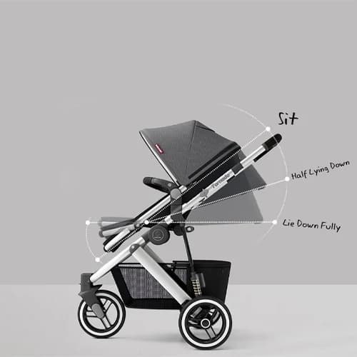 کالسکه شیائومی مدل Xiaomi BabyRuler Stroller (اورجینال) — تصویر ۴