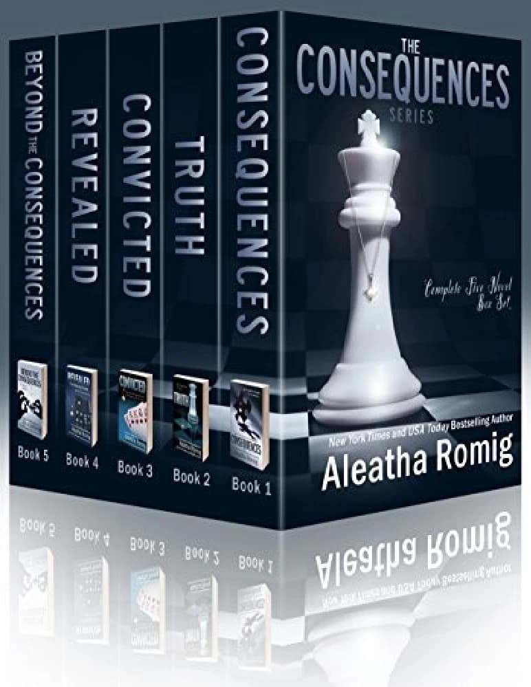 رمان The Consequences Series Box Set (مجموعه جعبه‌ای سری عواقب) نسخه انگلیسی PDF | آلثیا رومیک