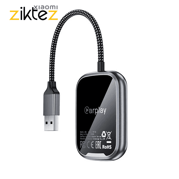 کارپلی اندروید اتو خودرو بی سیم قدرتمند CarPlay Android Auto Acefastqc1 Car (اورجینال با گارانتی) — تصویر ۴