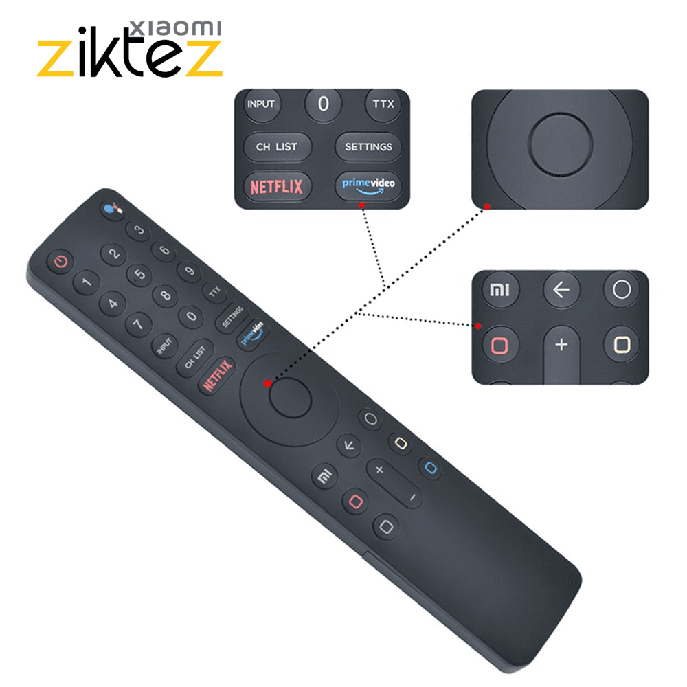 کنترل تلویزیون بلوتوثی هوشمند ویس دار Bluetooth remote control tv (اورجینال ارسال فوری) — تصویر ۵
