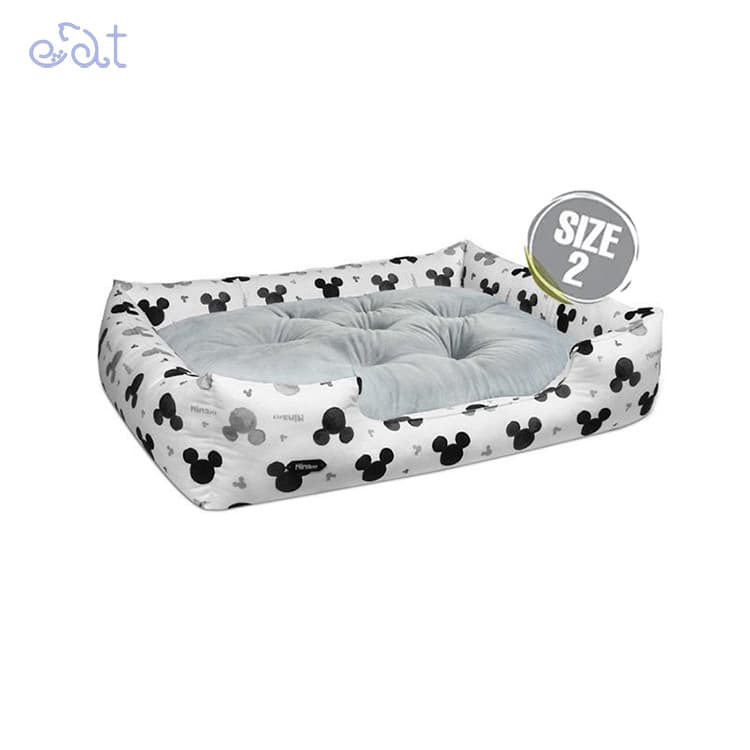 جای خواب سگ و گربه مدل (VIP) U برند نیناپت NinaPet(طرح میکی ماوس سایز 2 کد:4862J)