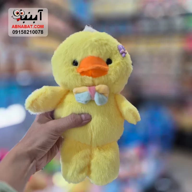 عروسک جوجه دونده اورجینال زرد 25 سانتی کد 1447 — تصویر ۲