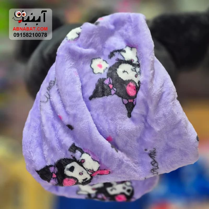 عروسک کرومی پتودار مشکی 50 سانتی کد 1435 — تصویر ۳