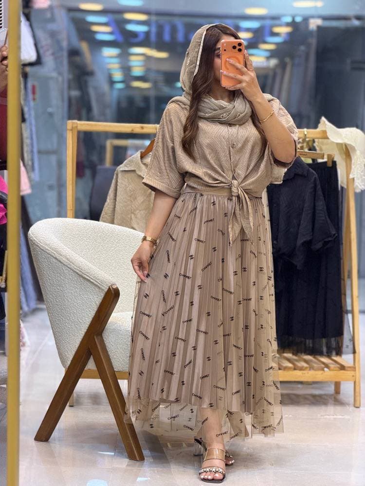 دامن تور برند شنل زنانه 🆔 کد محصول: 4850 | خاص و شیک