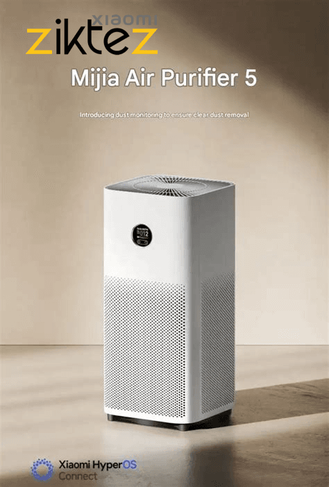 دستگاه تصفیه هوا شیائومی مدل Xiaomi Smart Mi Air Purifier 5 pro (اورجینال) — تصویر ۷