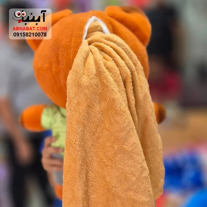 عروسک پتودار روباه زوتوپیا نارنجی 50 سانتی کد 1423 — تصویر ۳