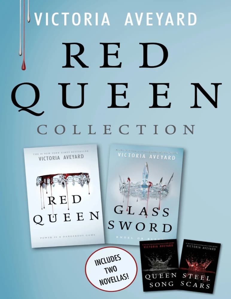 رمان Red Queen Collection (مجموعه ملکه سرخ) نسخه انگلیسی PDF | ویکتوریا اویارد