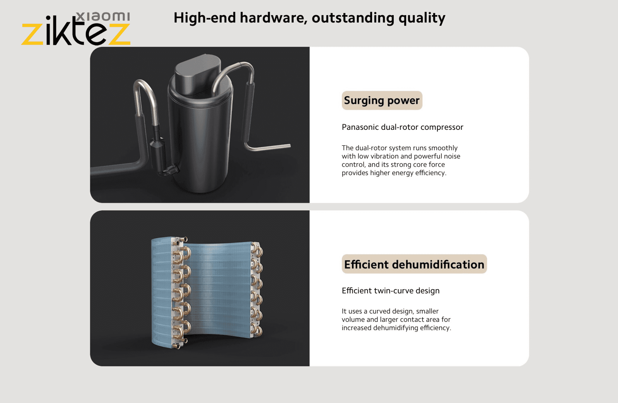 رطوبت گیر خانگی شیائومی کمپرسوردار پاناسونیک Xiaomi Smart Dehumidifier (نسخه گلوبال تولید خود شیائومی اورجینال) — تصویر ۸