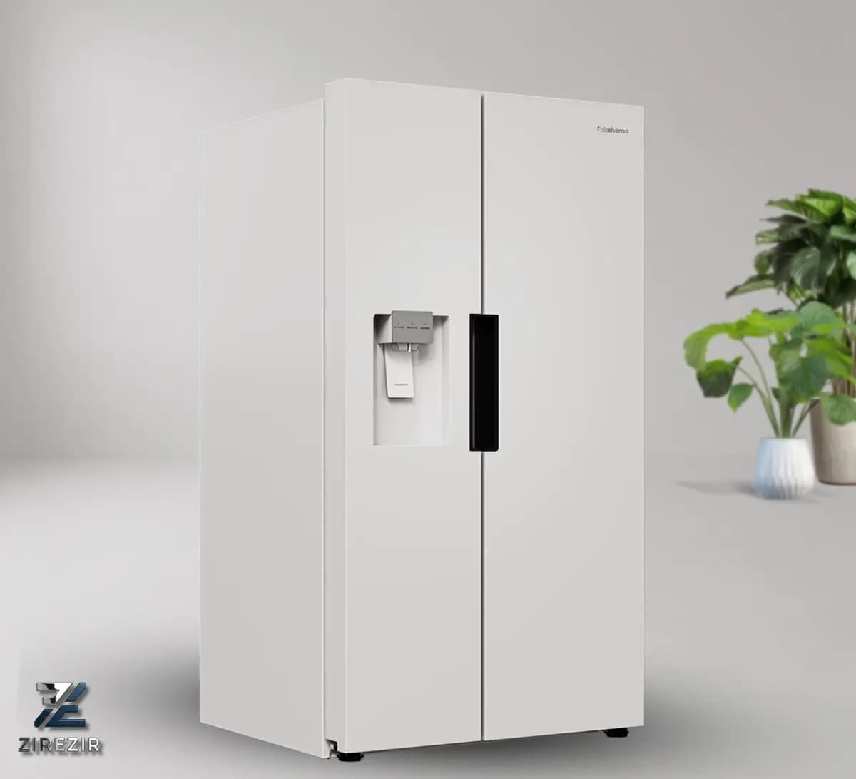 یخچال و فریزر ساید بای ساید 32 فوت پاکشوما مدل P340 / RSP-800 — تصویر ۳