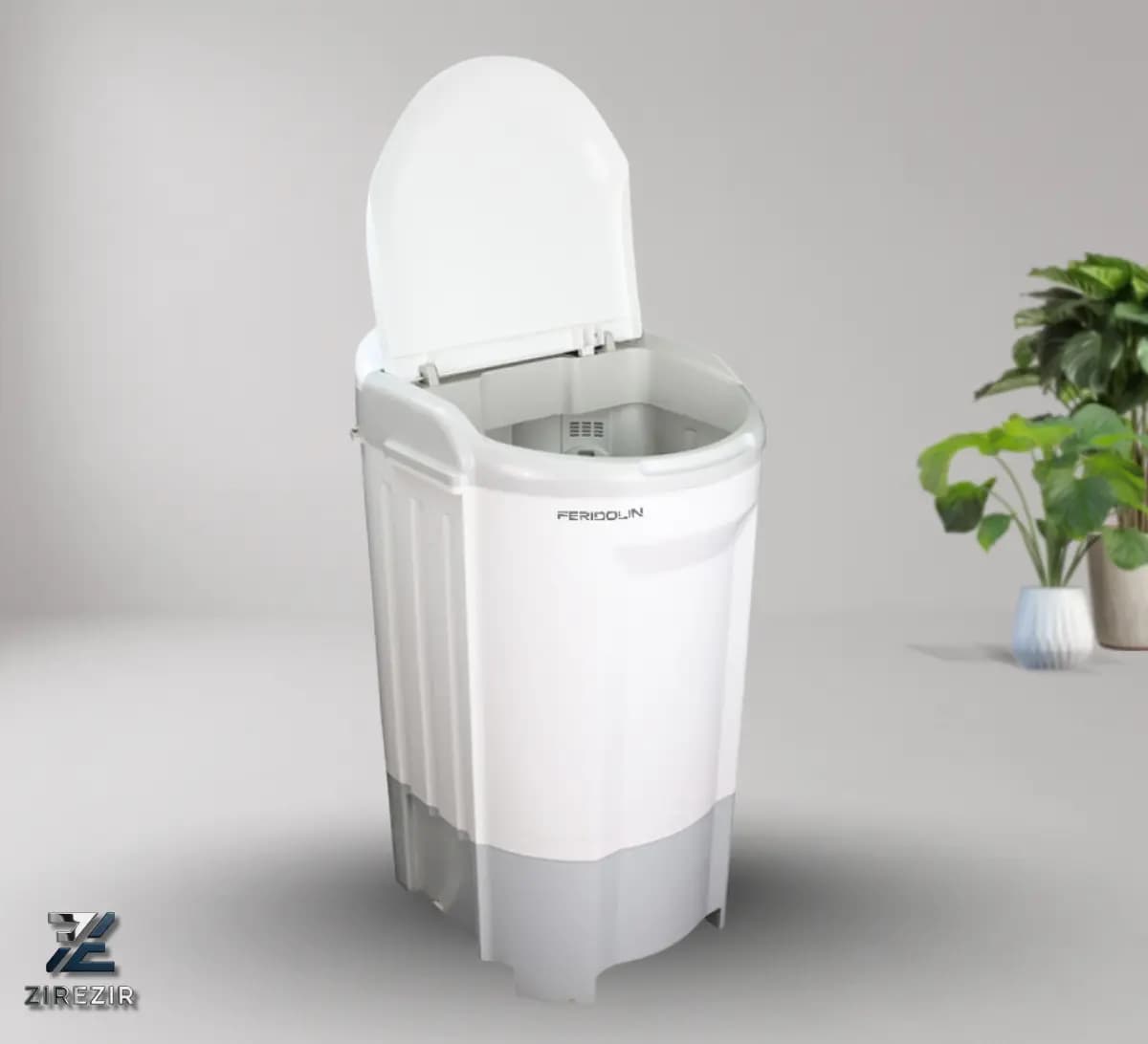ماشین لباسشویی ۱۰ کیلویی تک‌شو فریدولین مدل SW100 — تصویر ۲