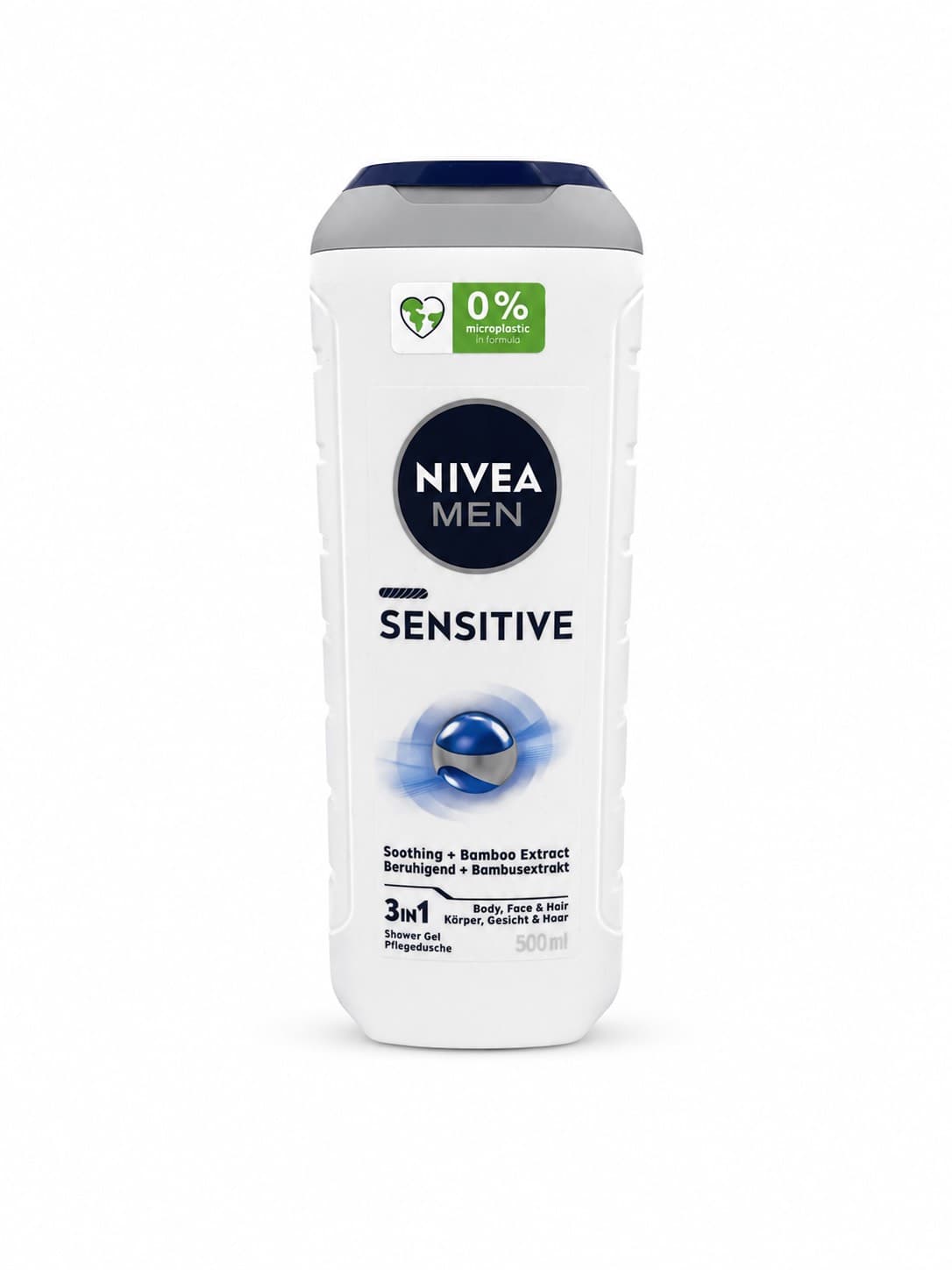 شامپو بدن، صورت و موی نیوآ من مدل Sensitive حجم ۵۰۰ میلی‌لیتر