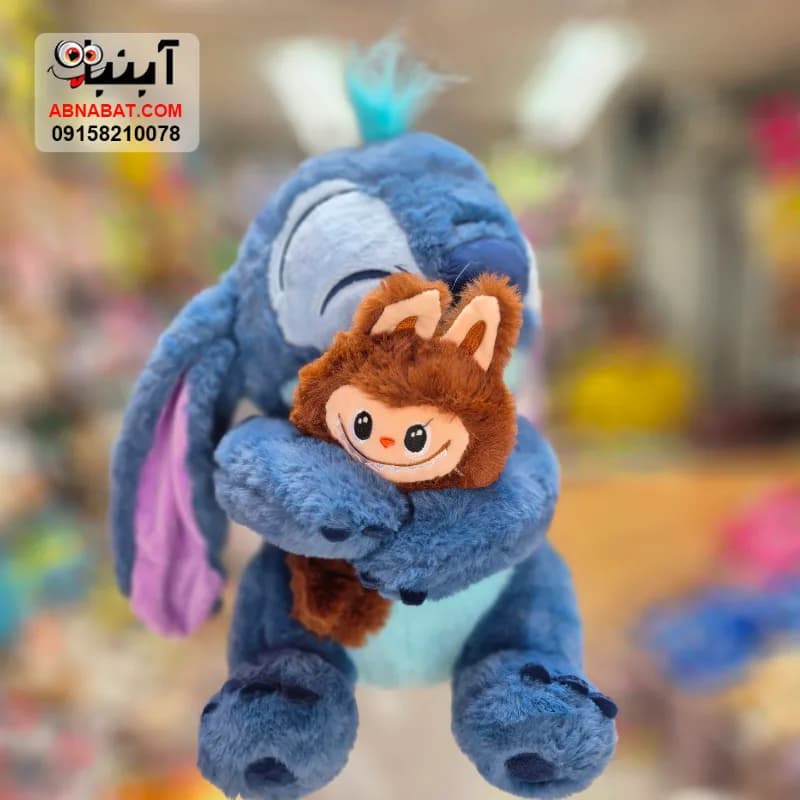 استیچ لبوبو بغل آبی 40 سانتی کد 1378