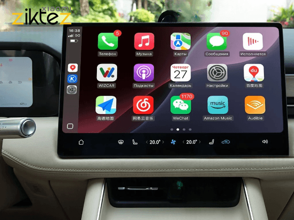دانگل کارپلی اندرویداتو کاربیت‌لینک خودرو فیدلیتی پرستیژ Apple CarPlay Android Auto CarbitLink (اورجینال) — تصویر ۷