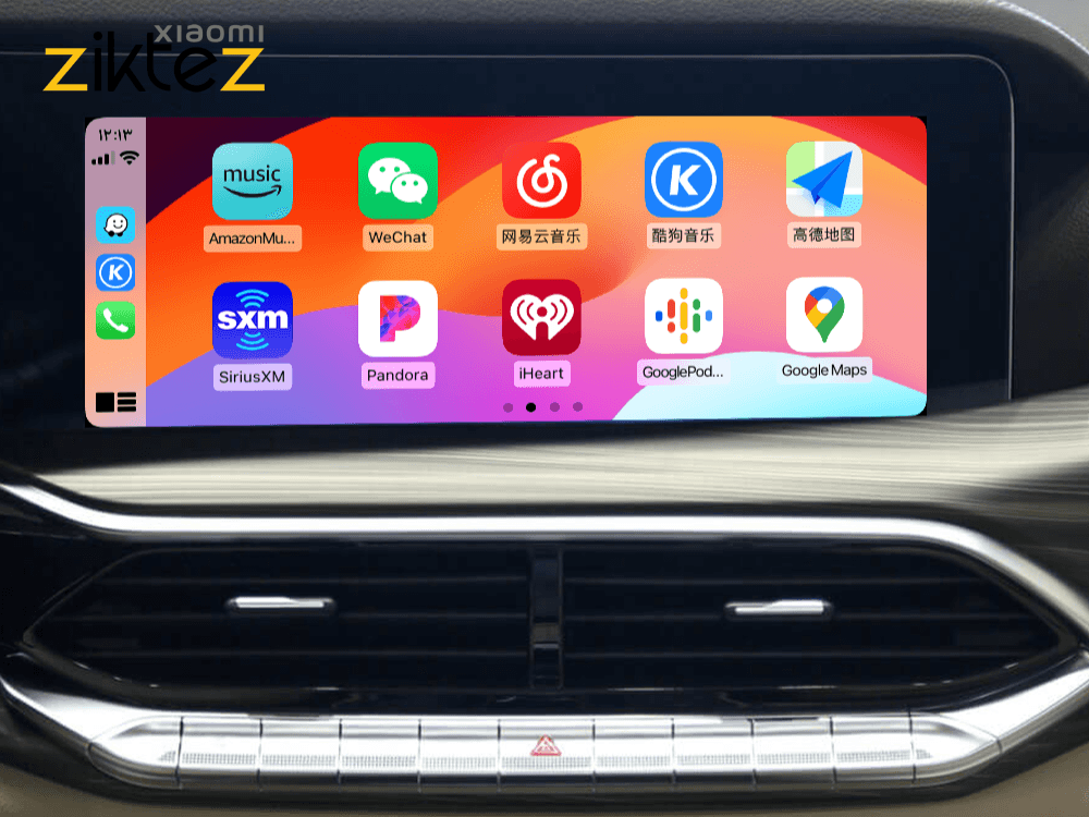 دانگل کارپلی اندرویداتو کاربیت‌لینک خودرو فیدلیتی پرستیژ Apple CarPlay Android Auto CarbitLink (اورجینال) — تصویر ۴
