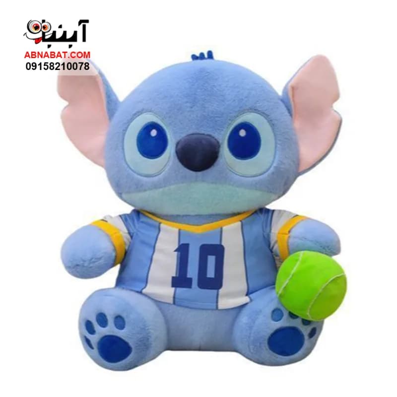 عروسک استیچ ورزشی آبی 25 سانتی کد 1376 — تصویر ۲
