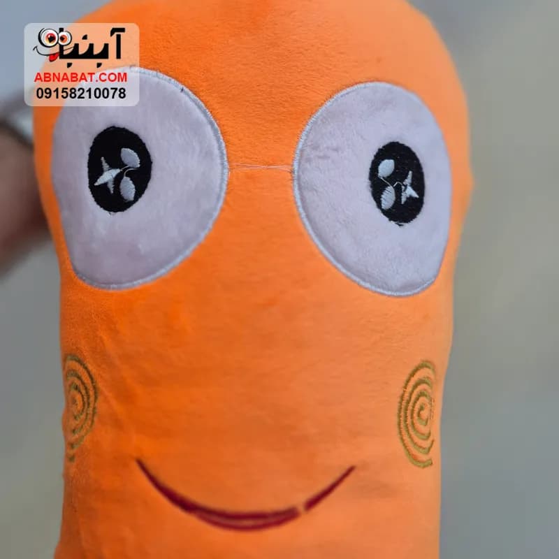 عروسک هویج پرتقالی 50 سانتی کد 1375 — تصویر ۲