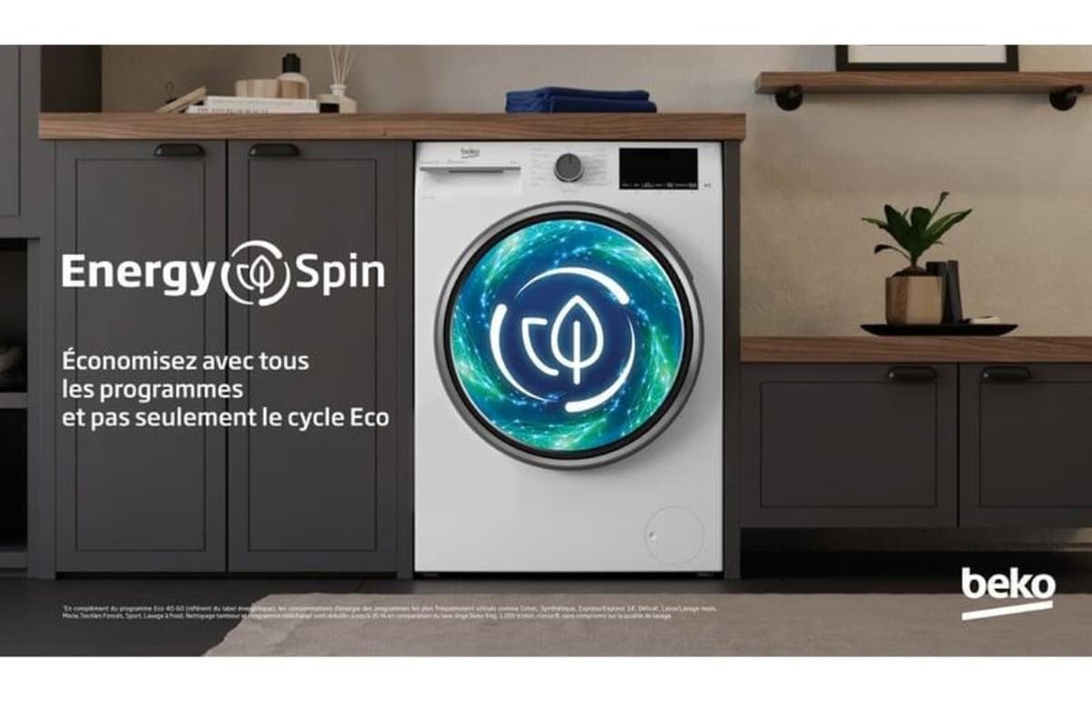 ماشین لباسشویی Beko مدل WNX12W1400T — تصویر ۷