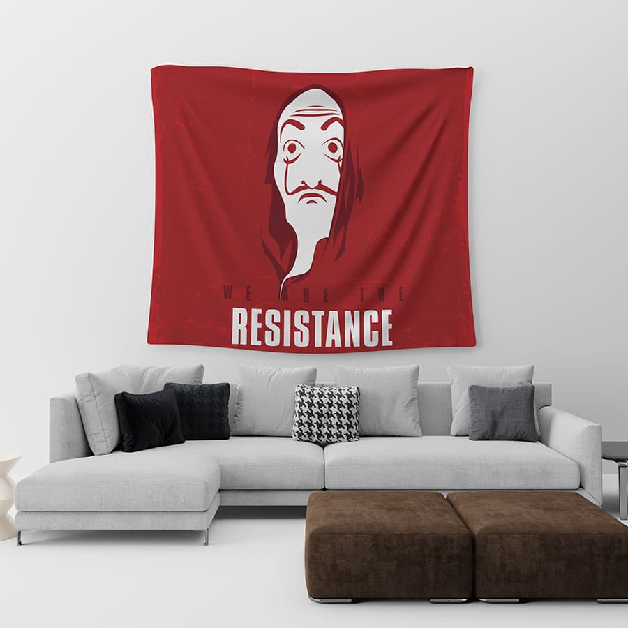 بک‌دراپ طرح Resistance