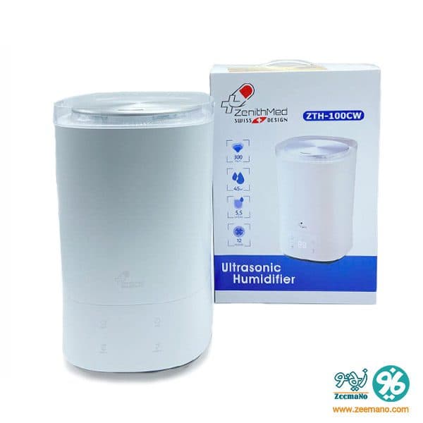 دستگاه بخور سرد 5.5 لیتری زنیت مد مدل ZTH-100CW — تصویر ۳