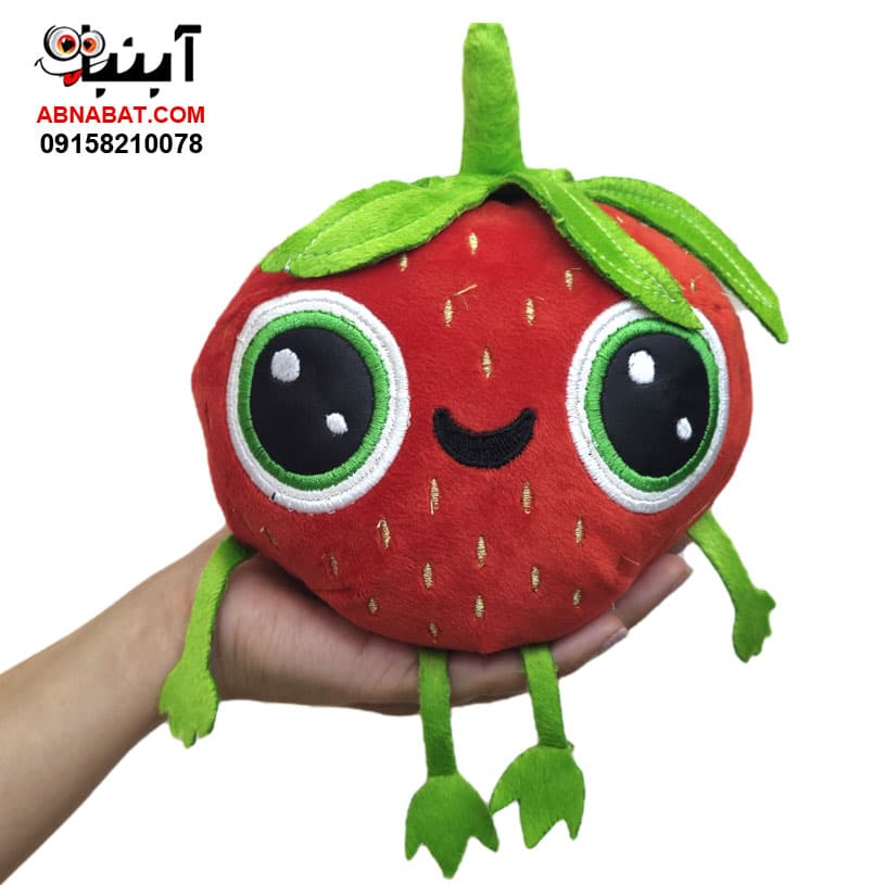 عروسک توت فرنگی فرنگیس 20سانتی کد1331 — تصویر ۳
