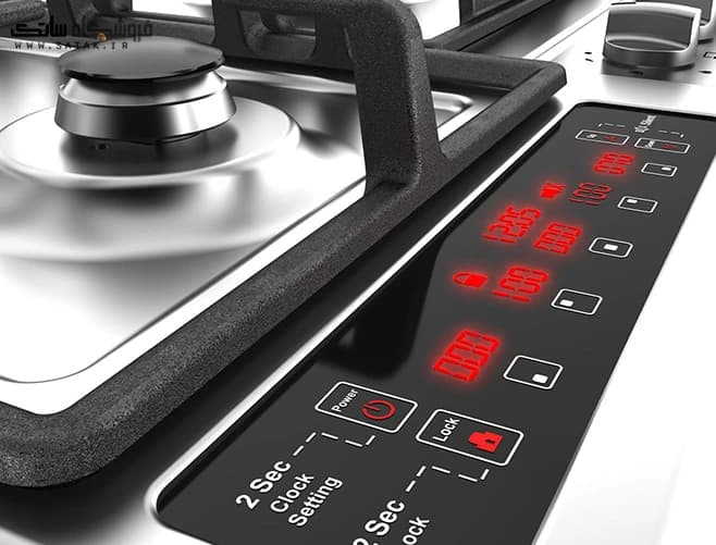 اجاق گاز رومیزی استیل آلتون مدل S520DN — تصویر ۴