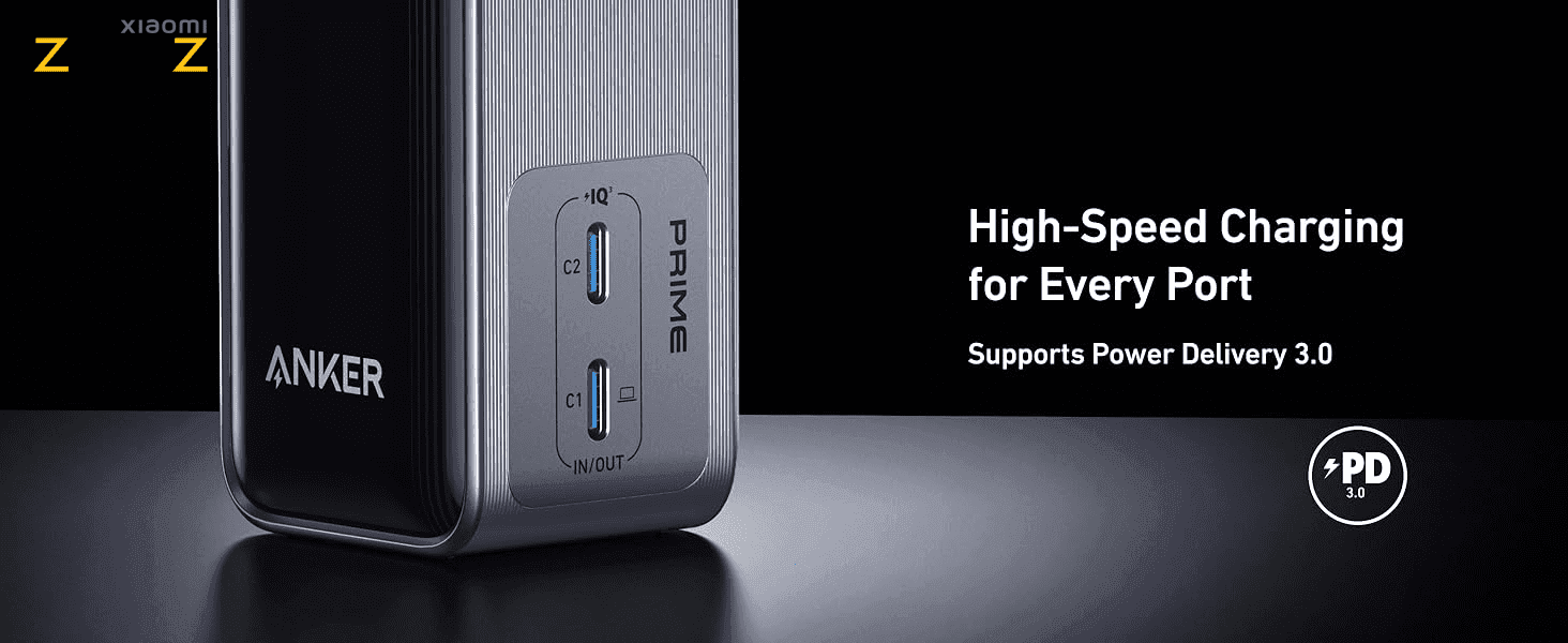 پاوربانک و شارژر دیواری انکر Anker A1339 Prime (اورجینال) — تصویر ۸