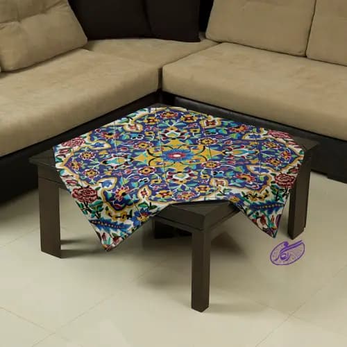 رومیزی طرح بهارچین
