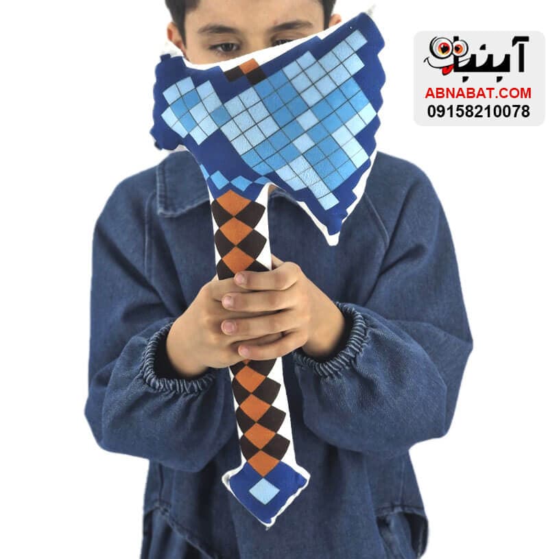 عروسک تبر الماس ماینکرافت 45 سانت – Diamond Axe