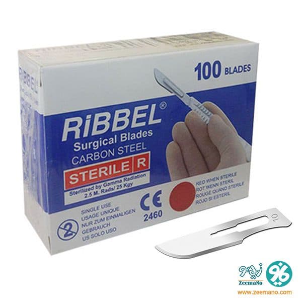 تیغ بیستوری شماره 10 ریبل (بسته 100 عددی)