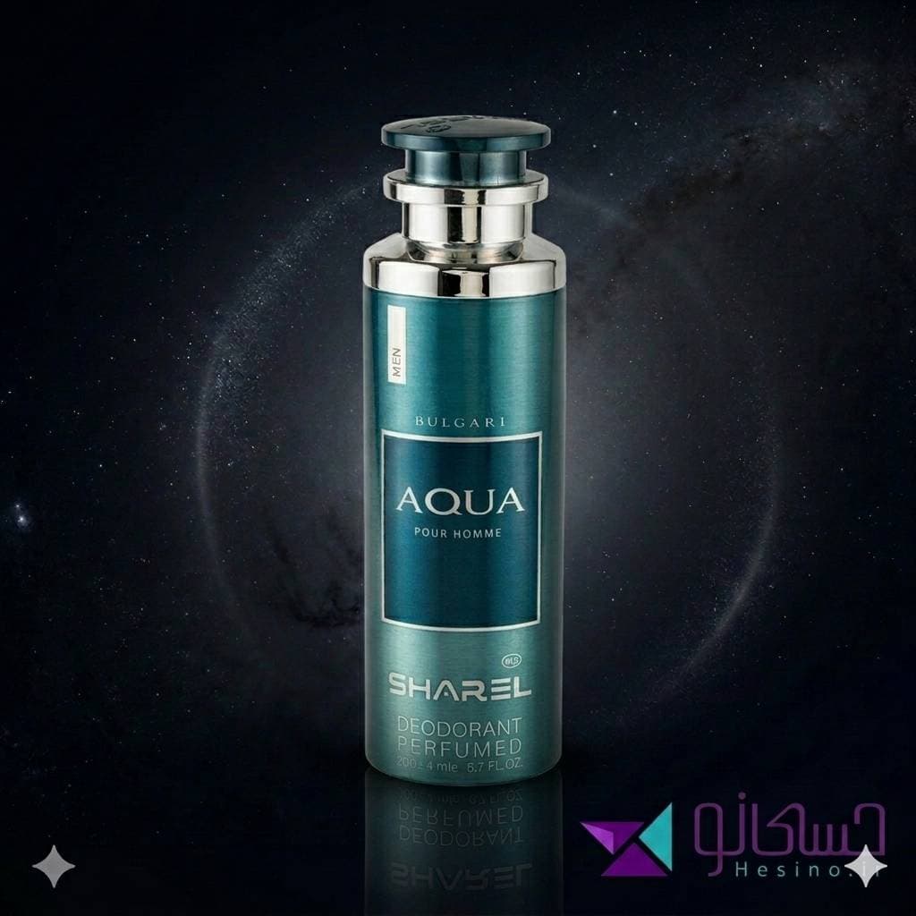 اسپری بدن شارل رایحه بولگاری اکوا _ Bvlgari Aqva