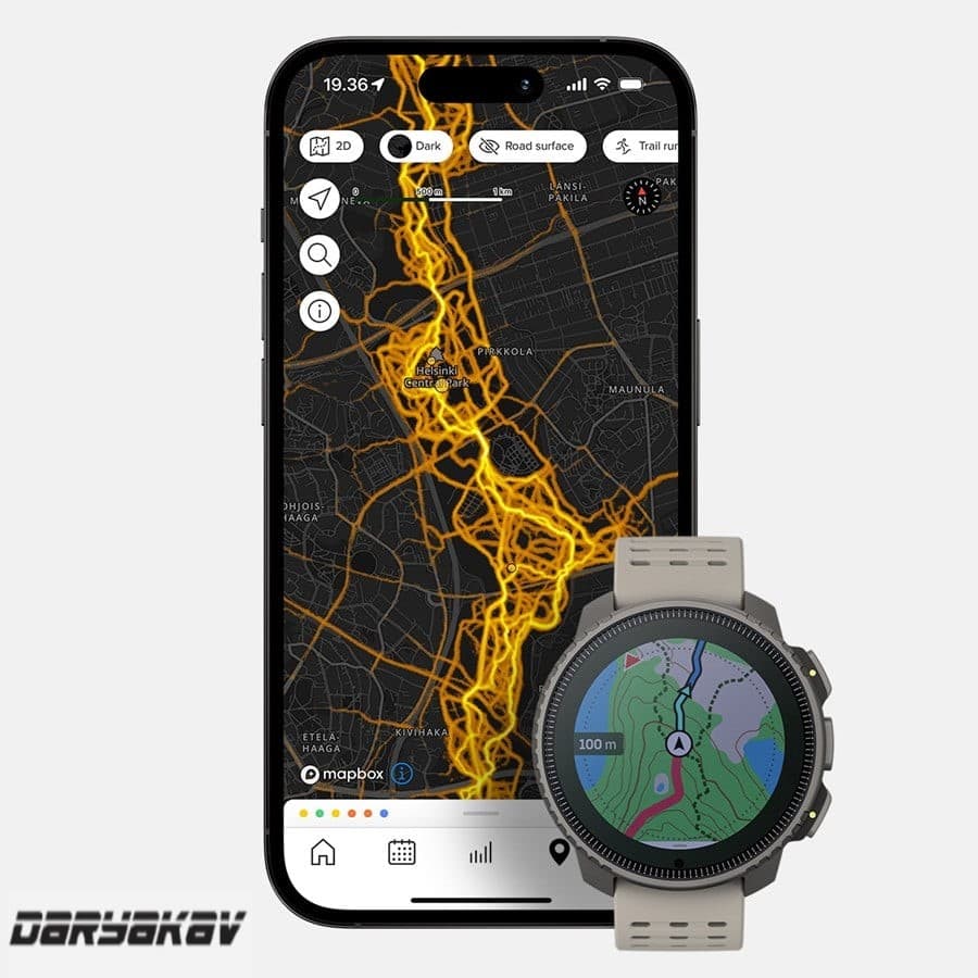 ساعت سونتو ورتیکال Suunto Vertical Titanium Solar Sand — تصویر ۴