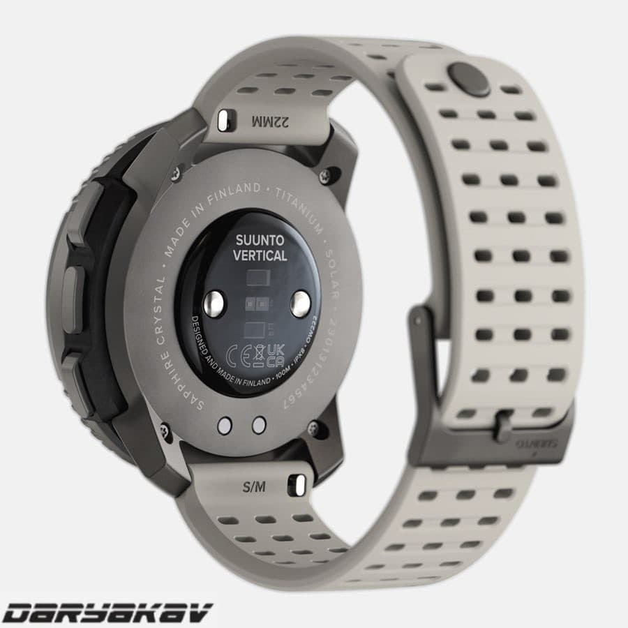 ساعت سونتو ورتیکال Suunto Vertical Titanium Solar Sand — تصویر ۳