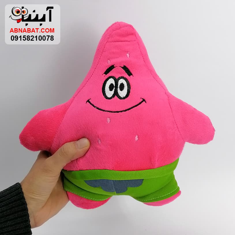 عروسک ستاره دریایی مدل پاتریک 30 سانت کد 1202 — تصویر ۲