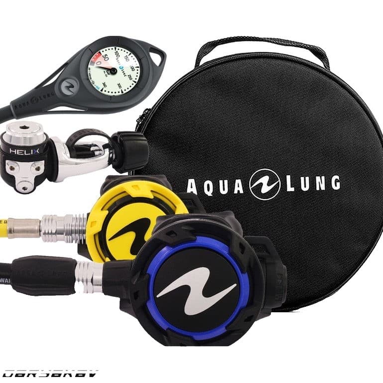 ست رگلاتور و اختاپوس و گیج آکوالانگ Aqualung Helix