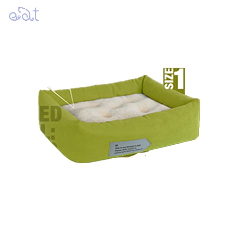 جای خواب سگ و گربه مدل پراوو برند نیناپت NinaPet (سایز 1 رنگ سبز)