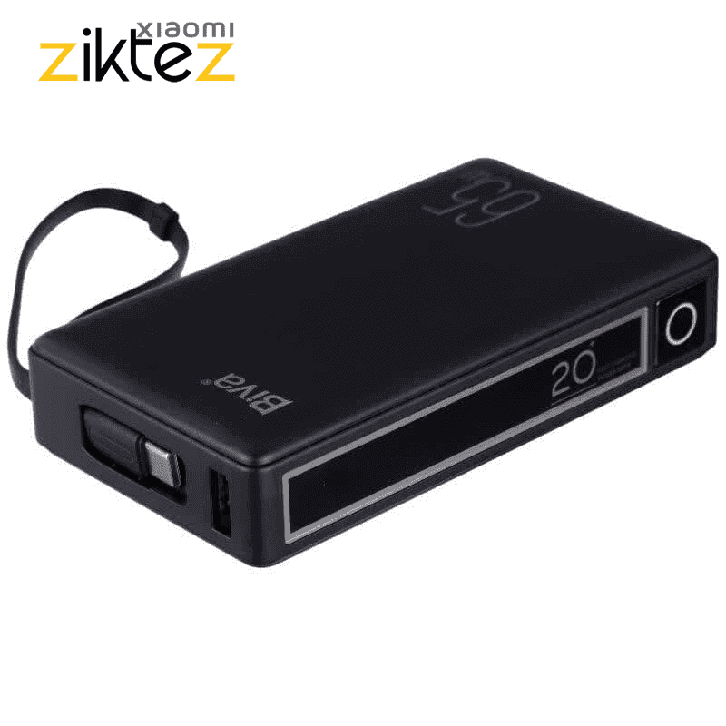 پاوربانک 20000 بیوا 65 وات Biva BP-025 Fast Charging Power Bank (اورجینال با گارانتی) — تصویر ۲