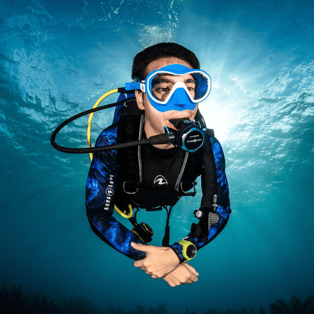 ماسک غواصی Aqualung Plazma Blue — تصویر ۲