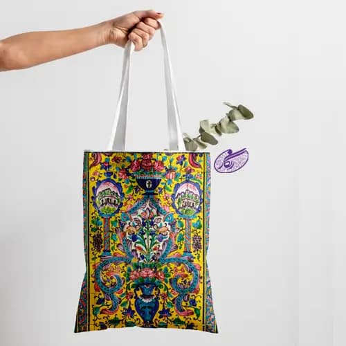 ساک خرید طرح کتیبه1 — تصویر ۲