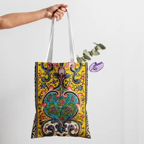 ساک خرید طرح کتیبه2 — تصویر ۲