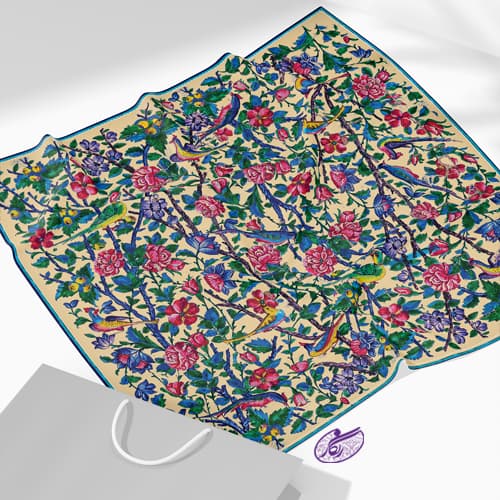 مینی اسکارف طرح گلشن